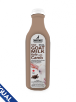 KÉFIR DE LAIT DE CHÈVRE CRU AVEC CAROUBE  SURGELÉ POUR CHIENS ET CHATS