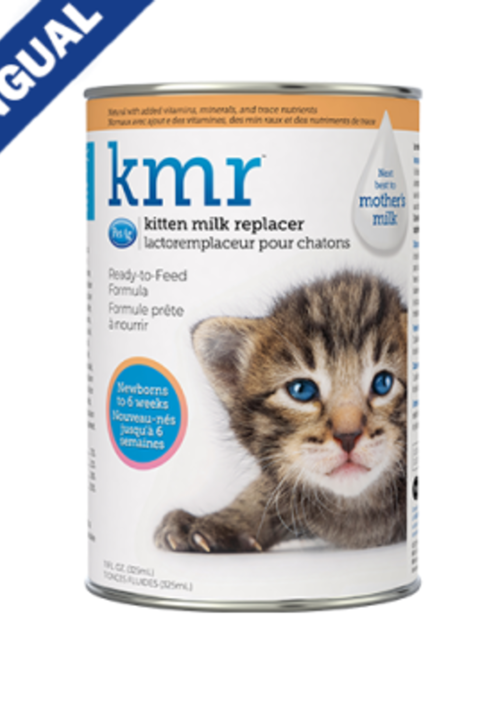 Lait de remplacement liquide pour chaton