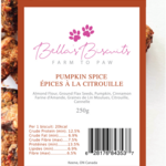 Biscuits pour chiens épices à la citrouille