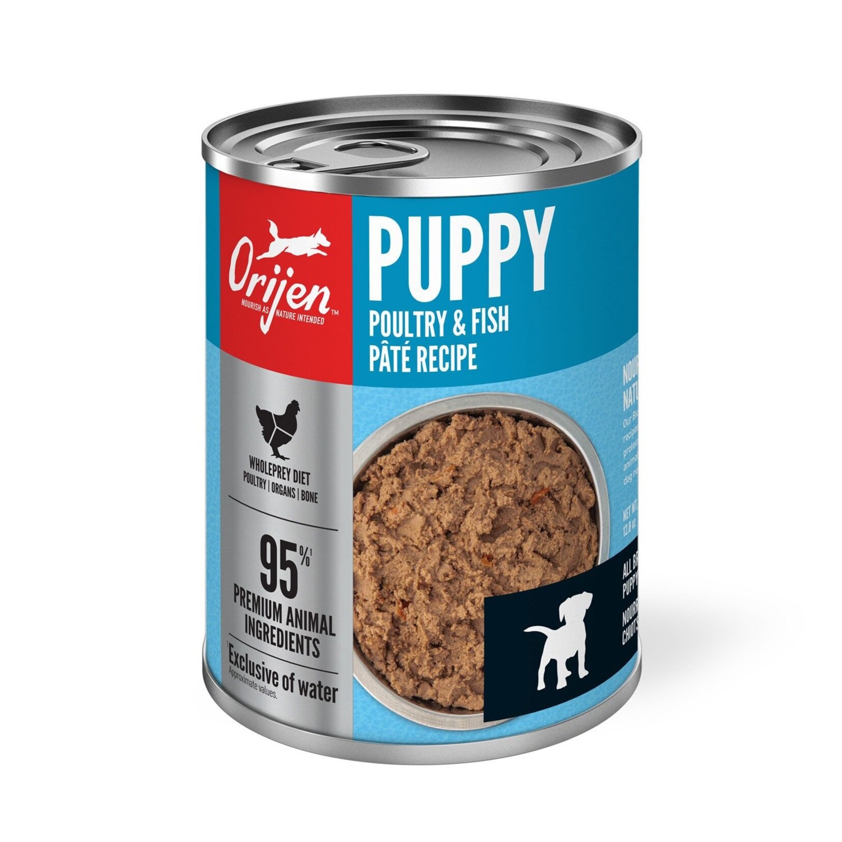 ORIJEN Puppy Poultry & Fish Pâté Recipe Wet Dog Food
