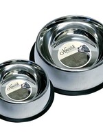 Gamelle antidérapante en acier inoxydable pour chien