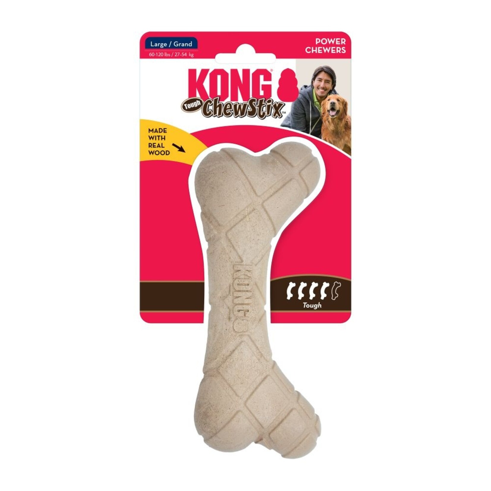 kong ChewStix Tough Femur Dog Toy