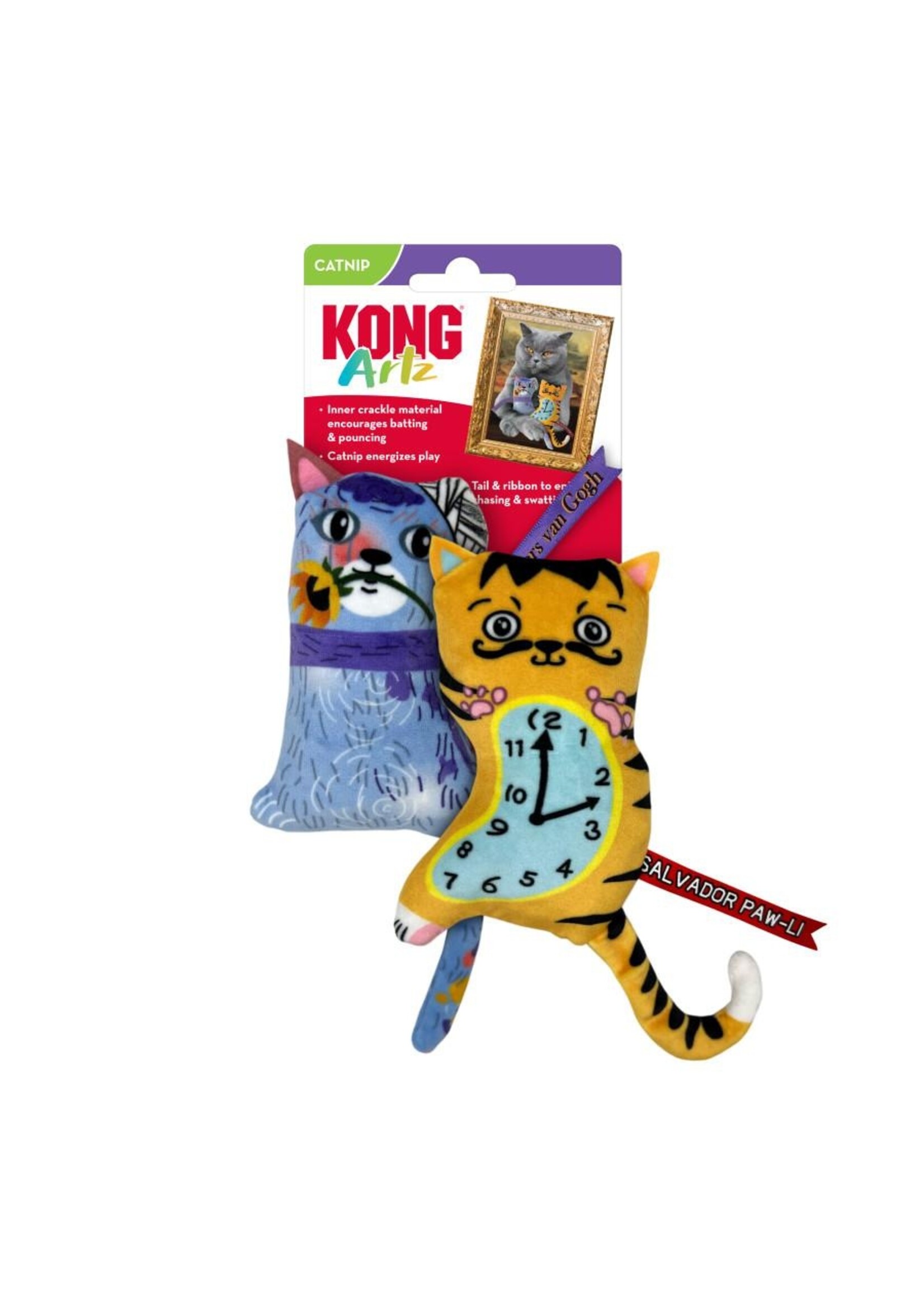 Artz Dali / van Gogh 2-pk Jouet pour chats