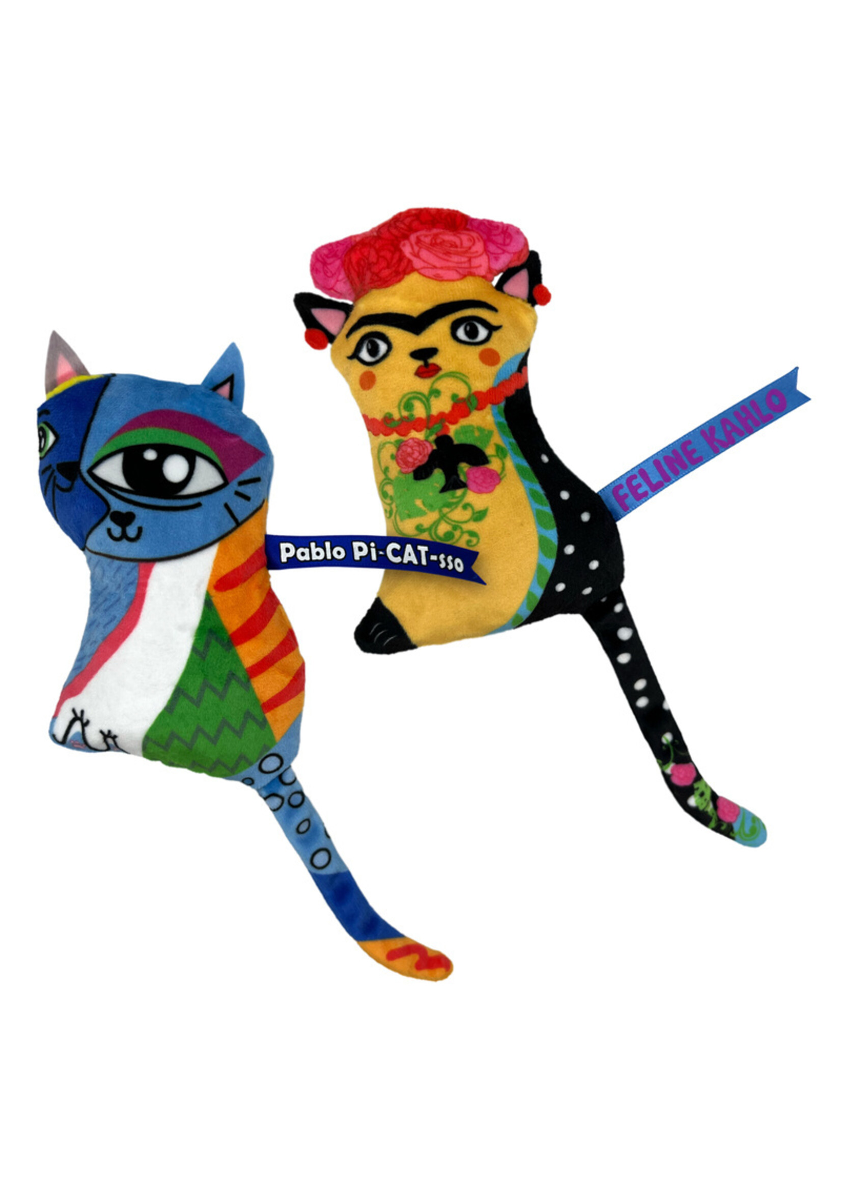 Artz Dali / van Gogh 2-pk Jouet pour chats