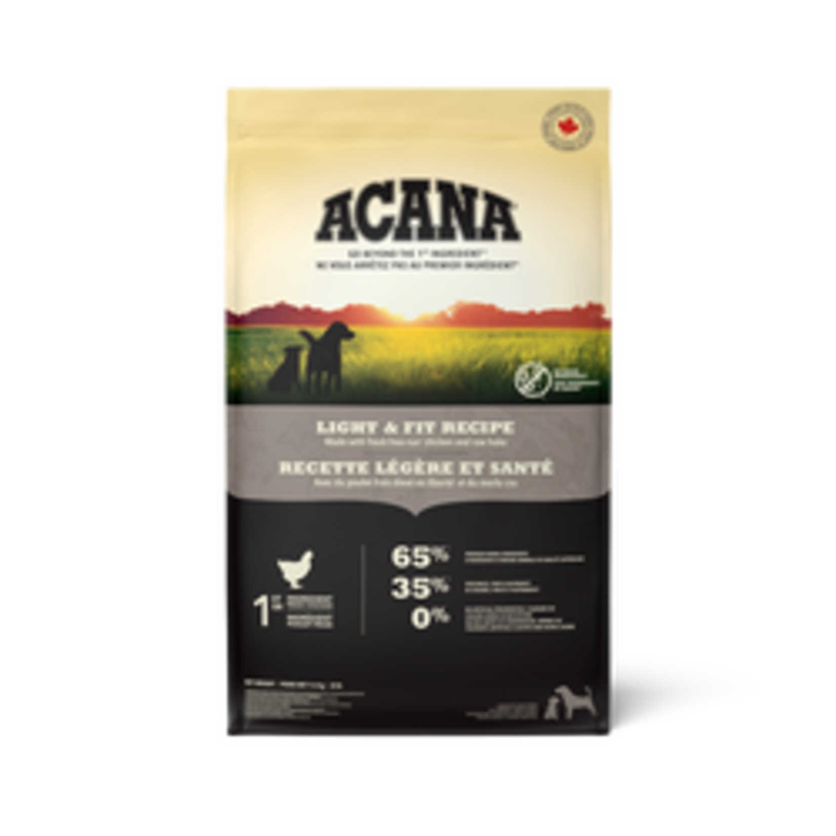 ACANA Recette Légère et Santé Croquettes pour chiens