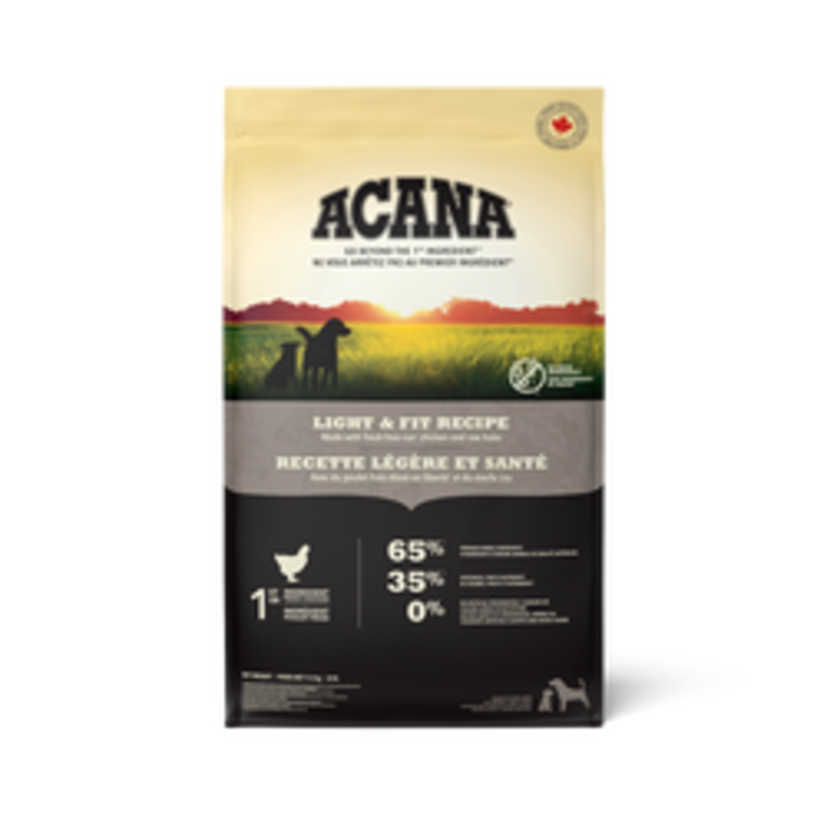 ACANA Recette Légère et Santé Croquettes pour chiens
