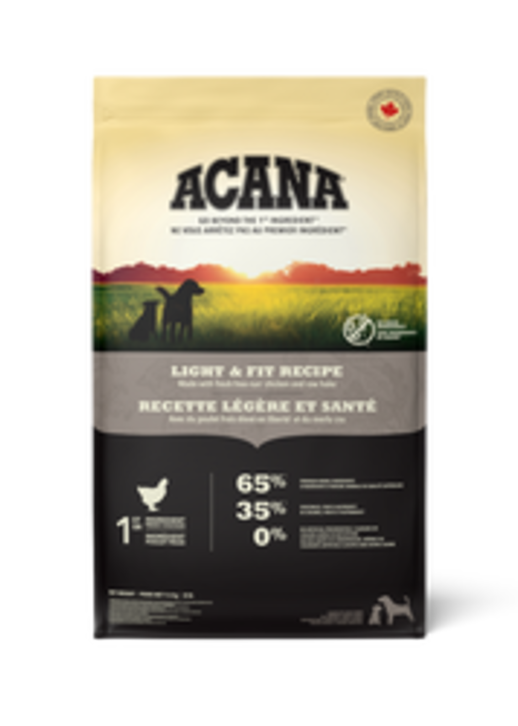 ACANA Recette Légère et Santé Croquettes pour chiens