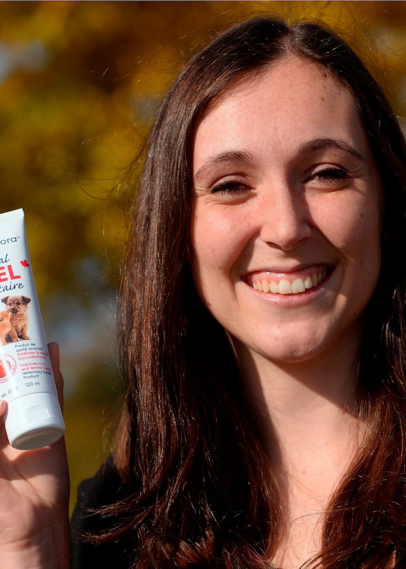 GEL DENTAIRE AU CANNEBERGE POUR CHIEN ET CHAT
