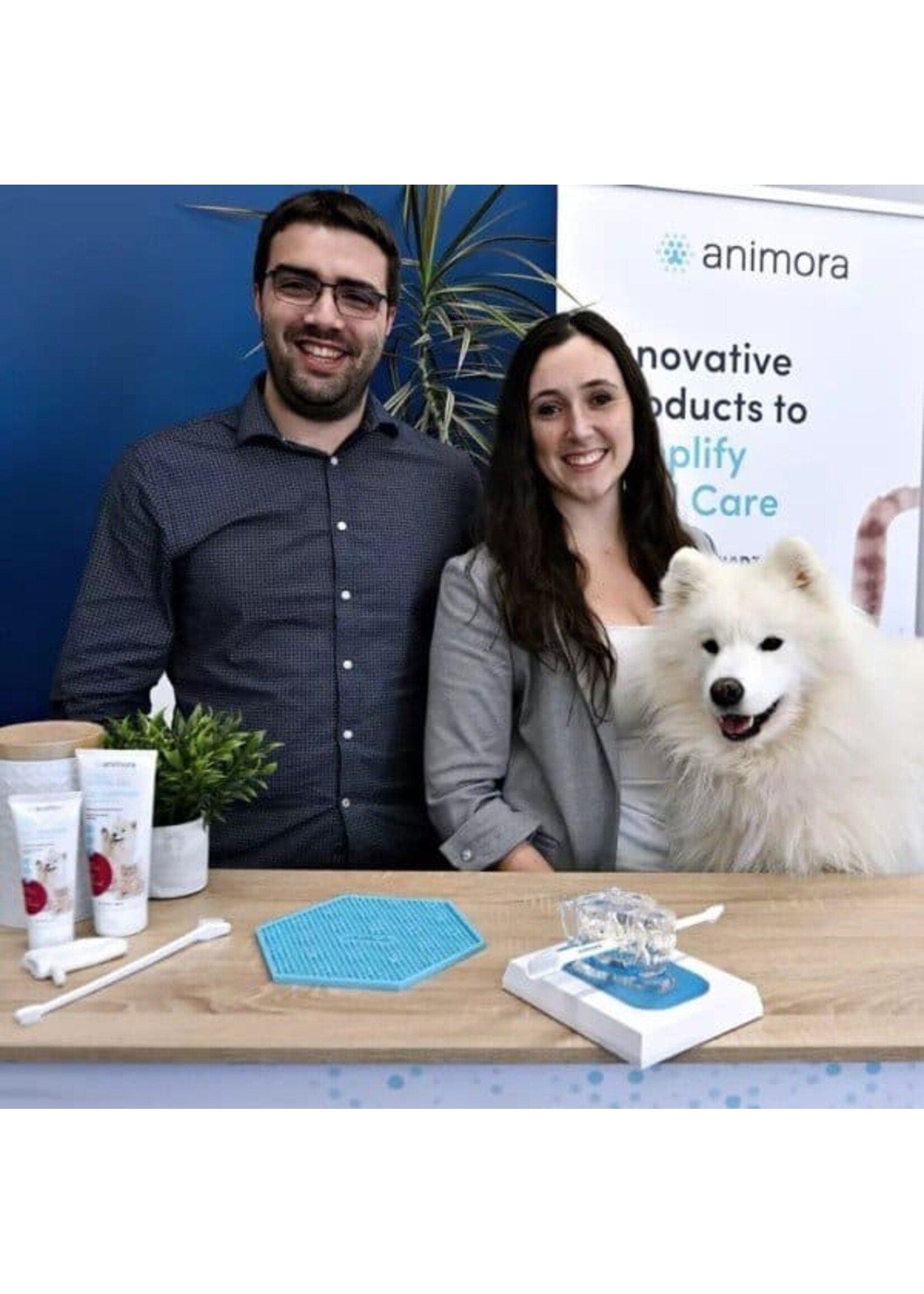 GEL DENTAIRE AU CANNEBERGE POUR CHIEN ET CHAT