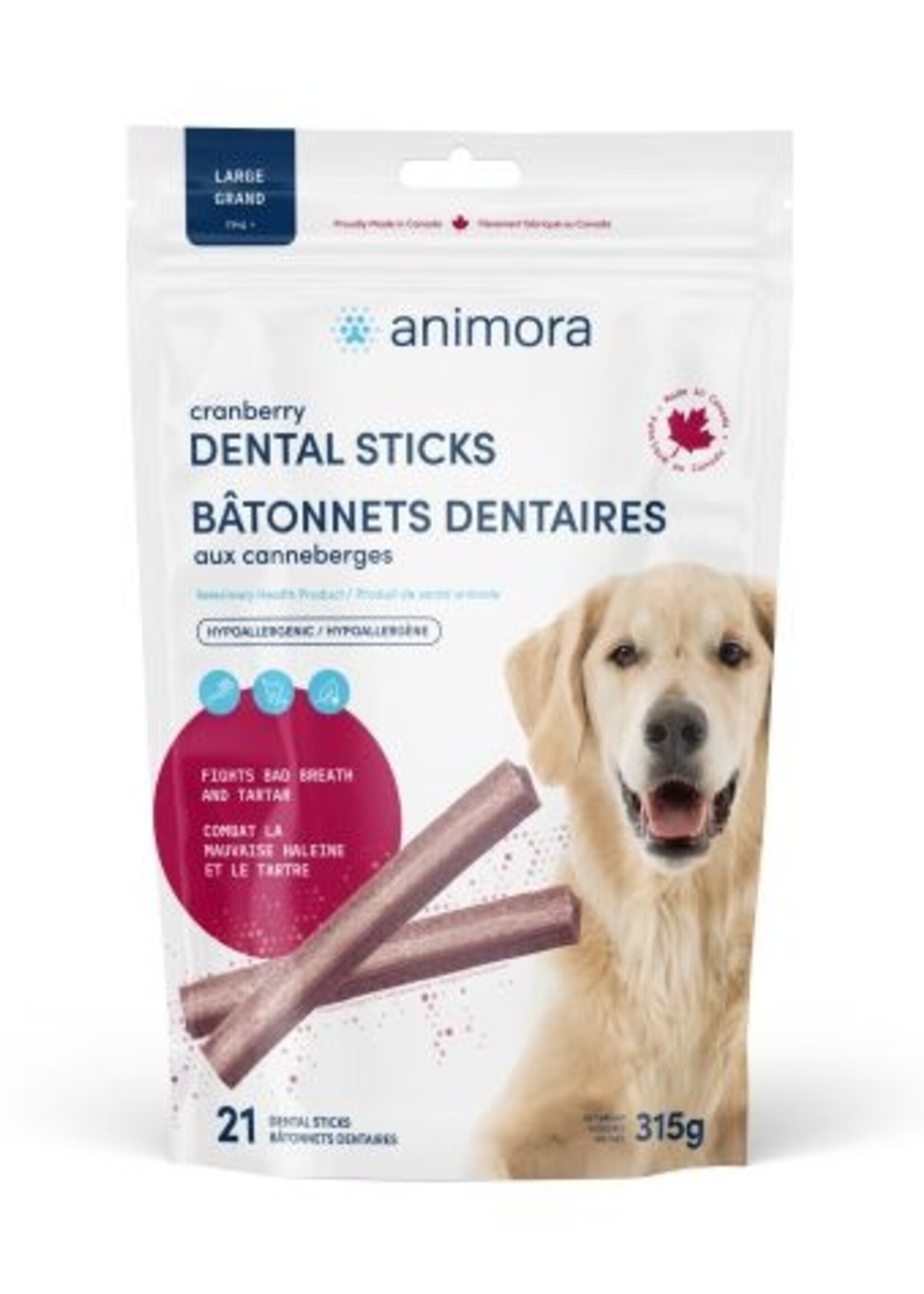 Cranberry Dental Sticks For Dog
