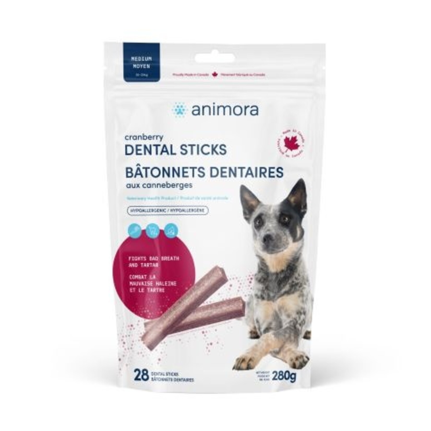 Cranberry Dental Sticks For Dog