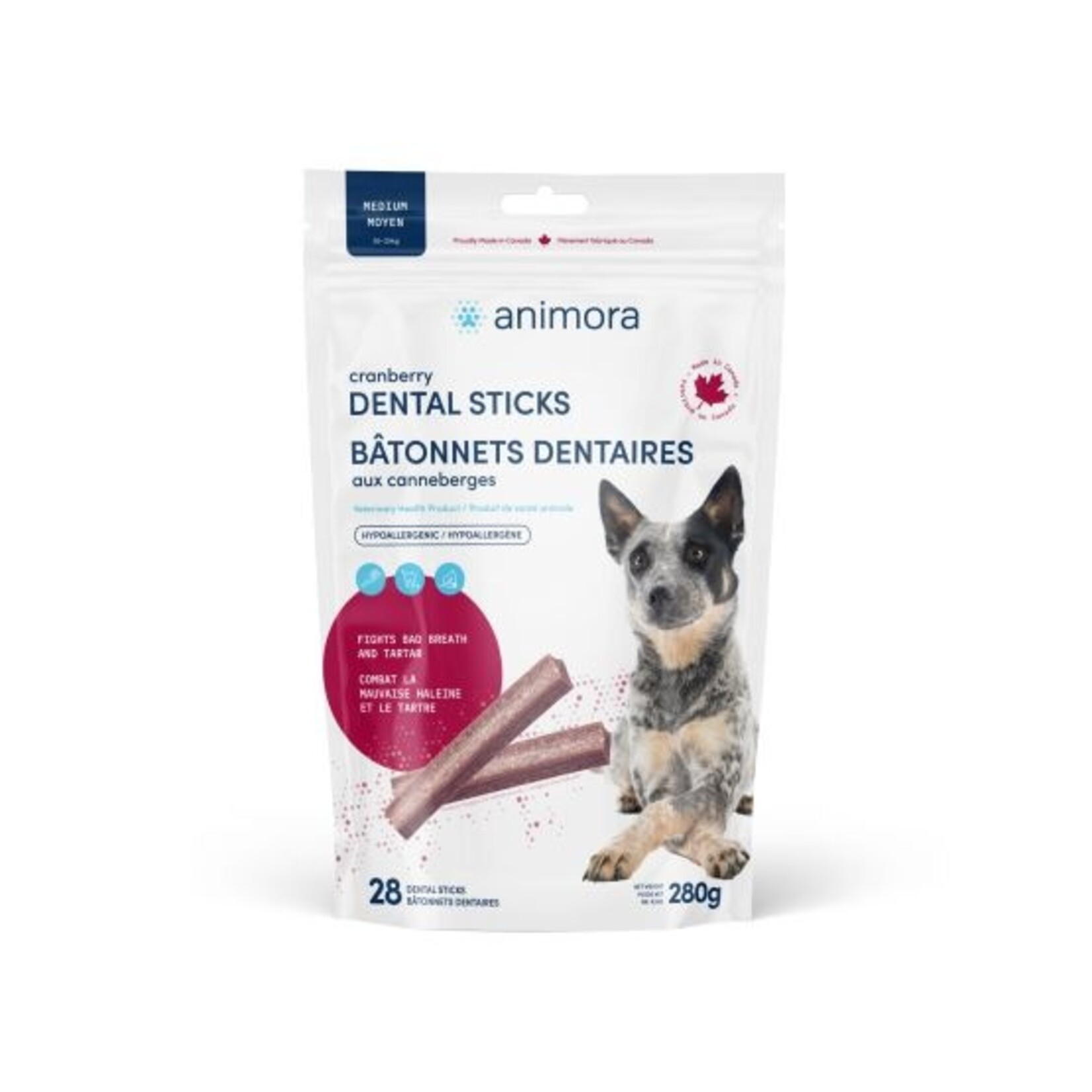 Cranberry Dental Sticks For Dog