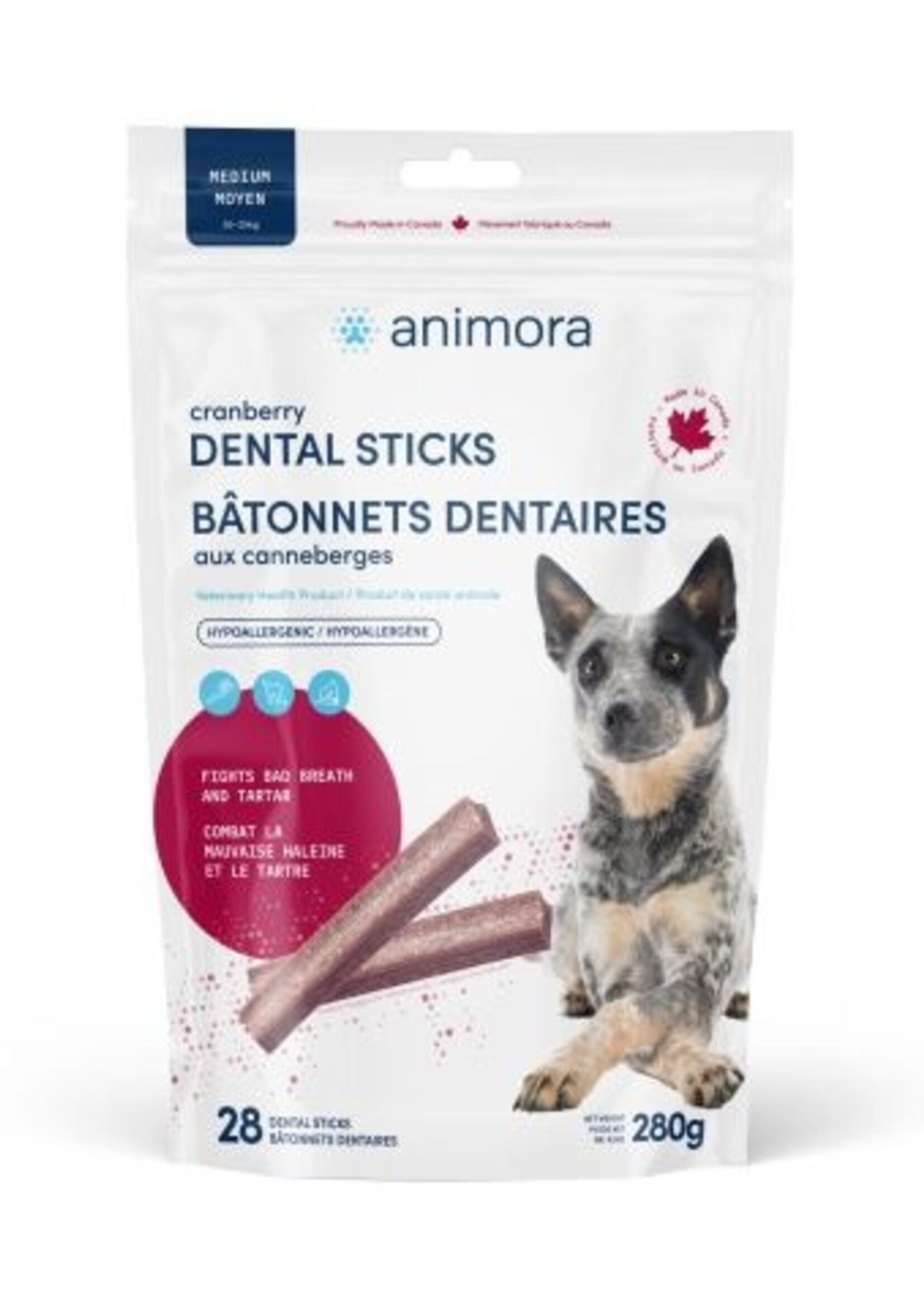 Cranberry Dental Sticks For Dog