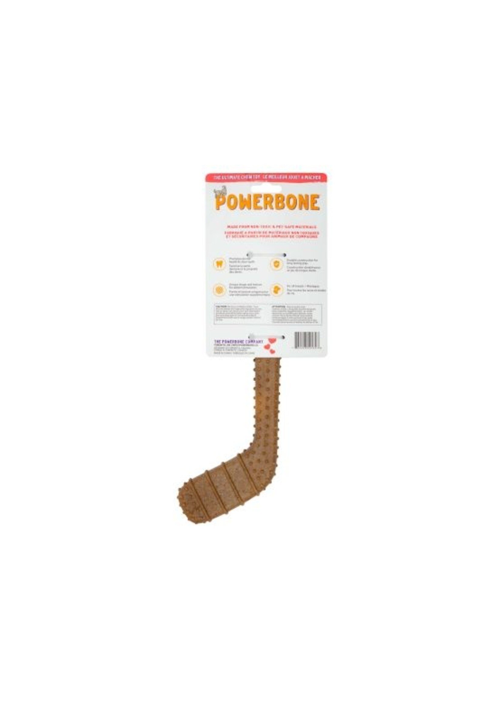 POWERBONE Jouet à Mâcher Pour Chien, Nylon & Bambou - Bâton De Hockey