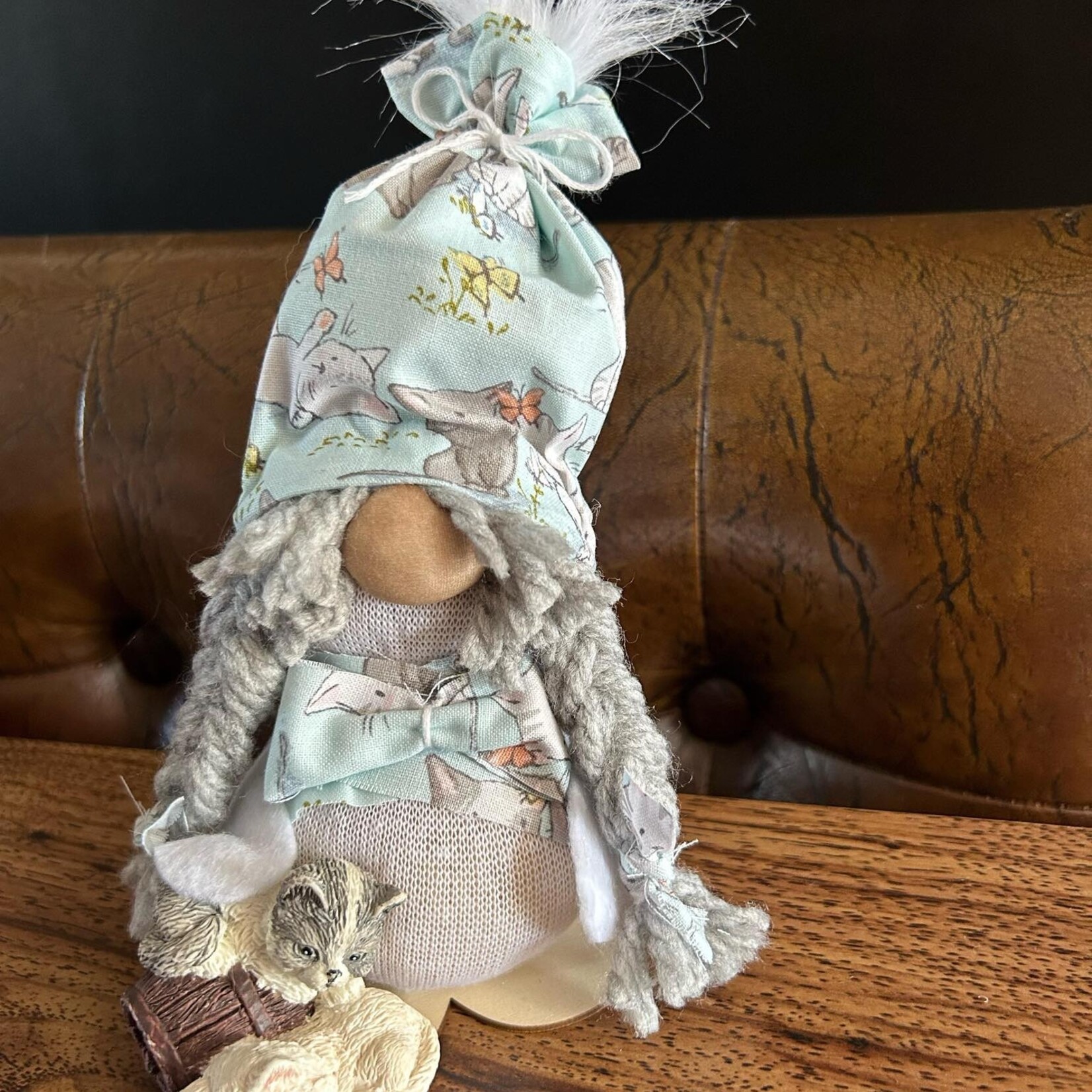 Gnome et son compagnon mignon