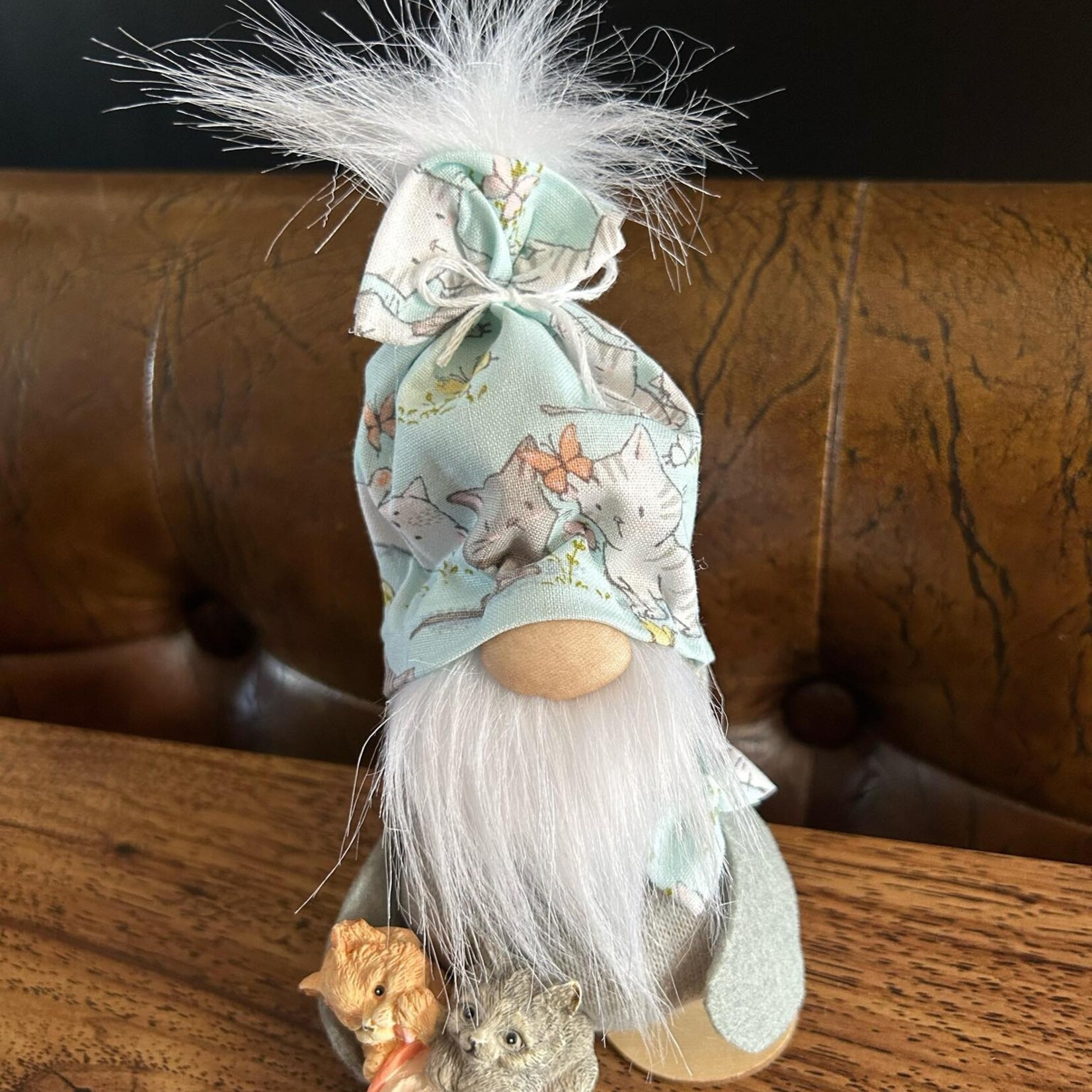 Gnome and his cute companion