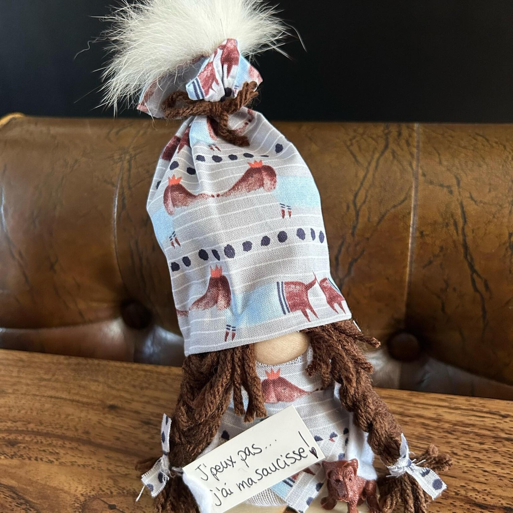 Gnome et son compagnon mignon