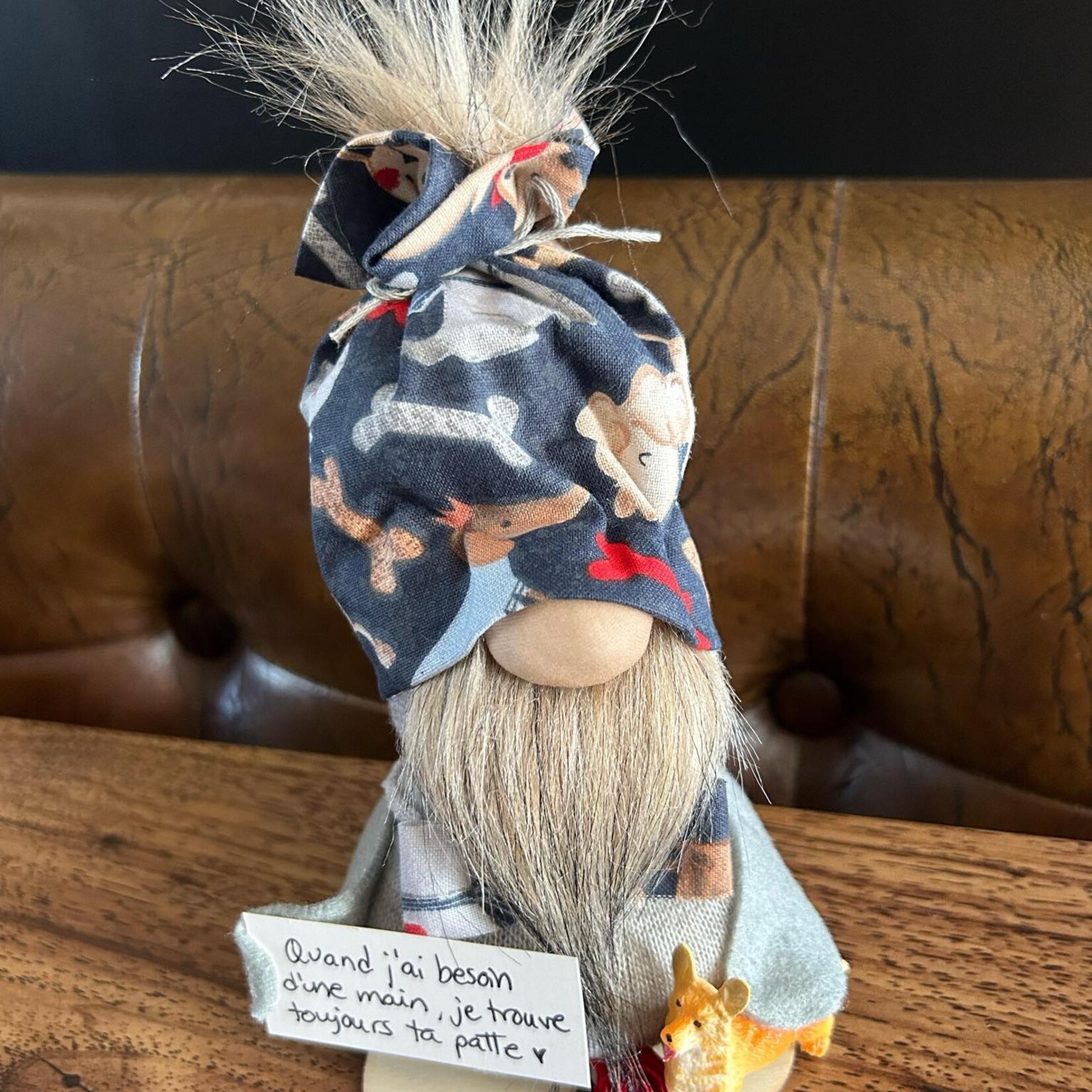 Gnome et son compagnon mignon