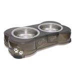 BOL DOUBLE EXPRESSO POUR CHIEN