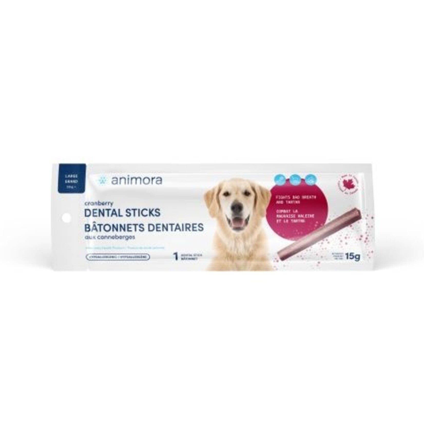 Cranberry Dental Sticks For Dog