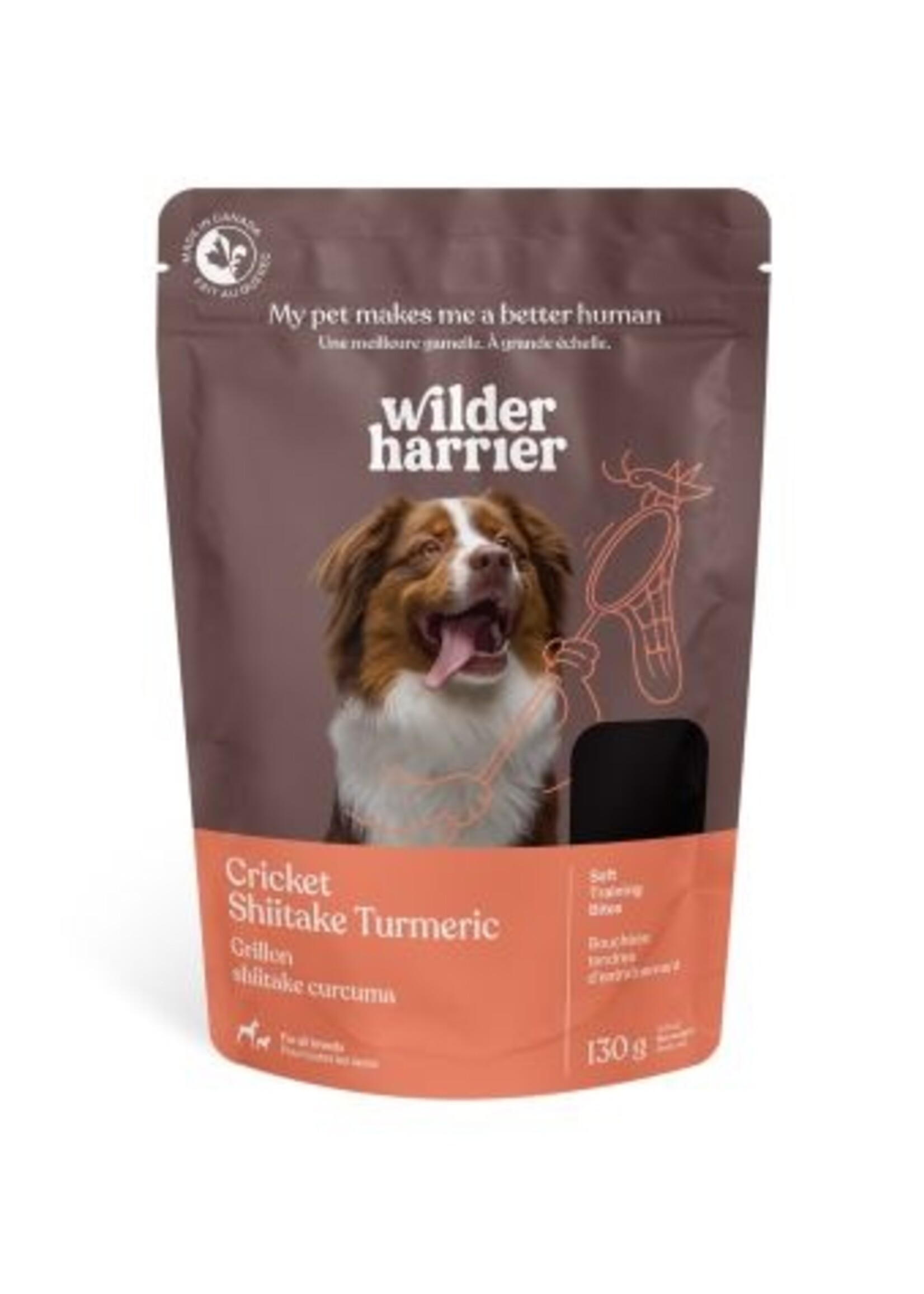 Gâteries Tendres à Base De Grillons, Pour Chien - Shiitake Et Curcuma