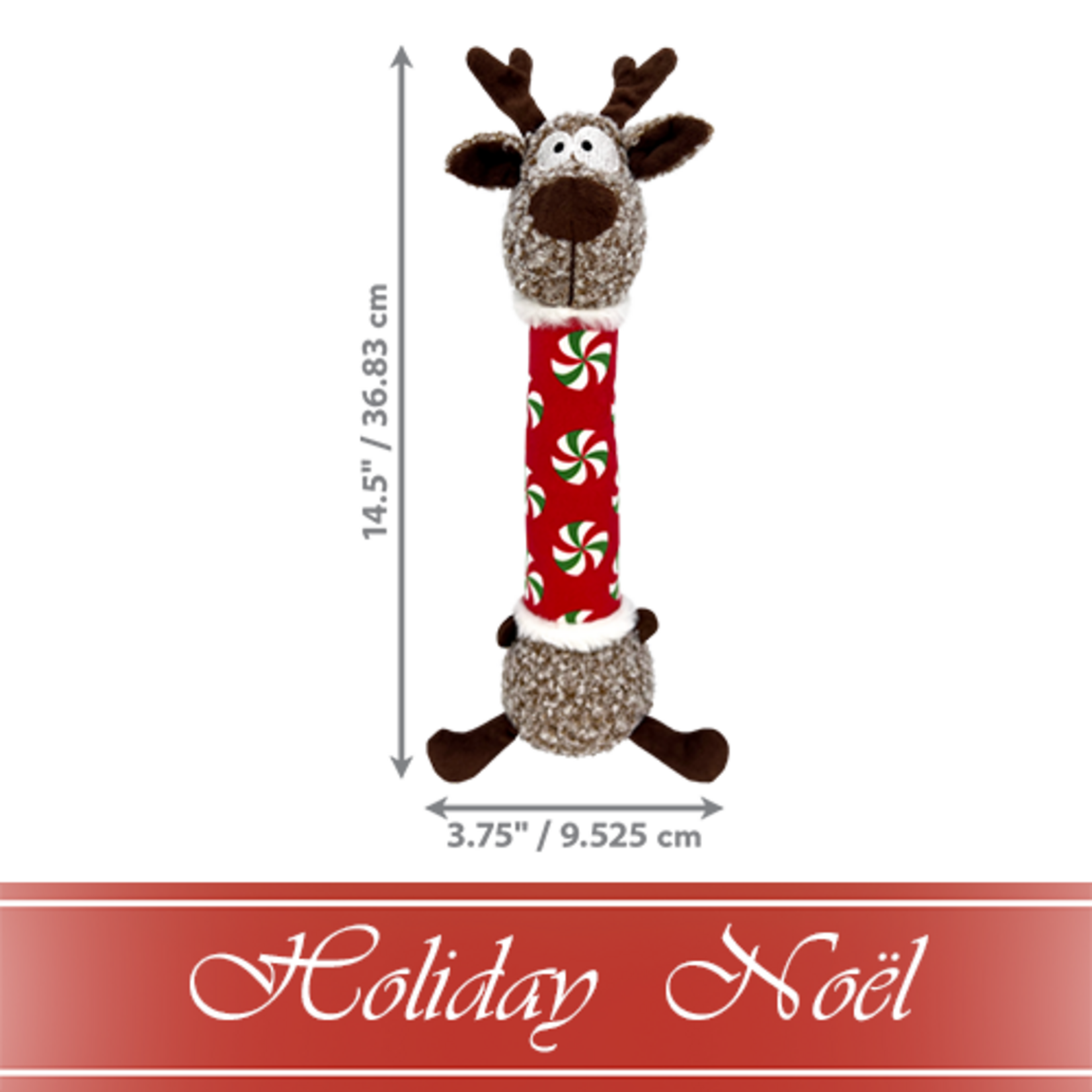 kong Jouet pour chien de taille moyenne en forme de renne