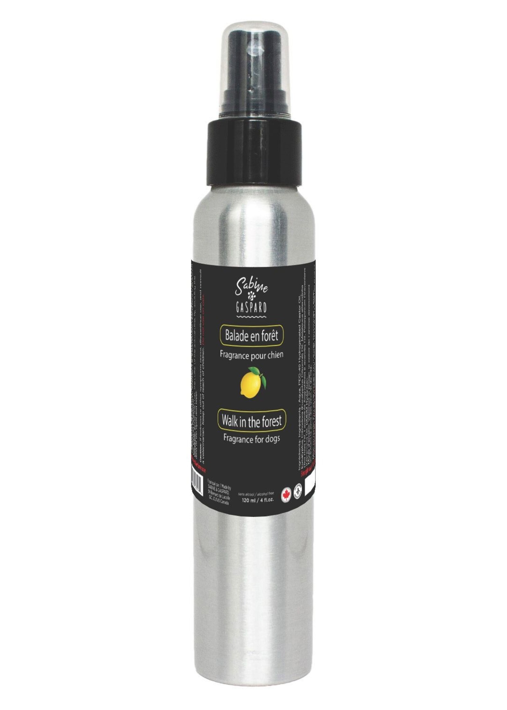 EAU DE TOILETTE CITRONNÉE POUR CHIEN