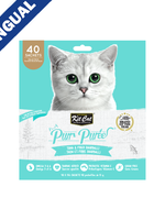 Friandises pour chat au thon et aux fibres (boules de poils)