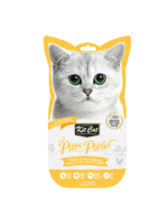 Friandises pour chat au poulet et aux fibres (boules de poils)