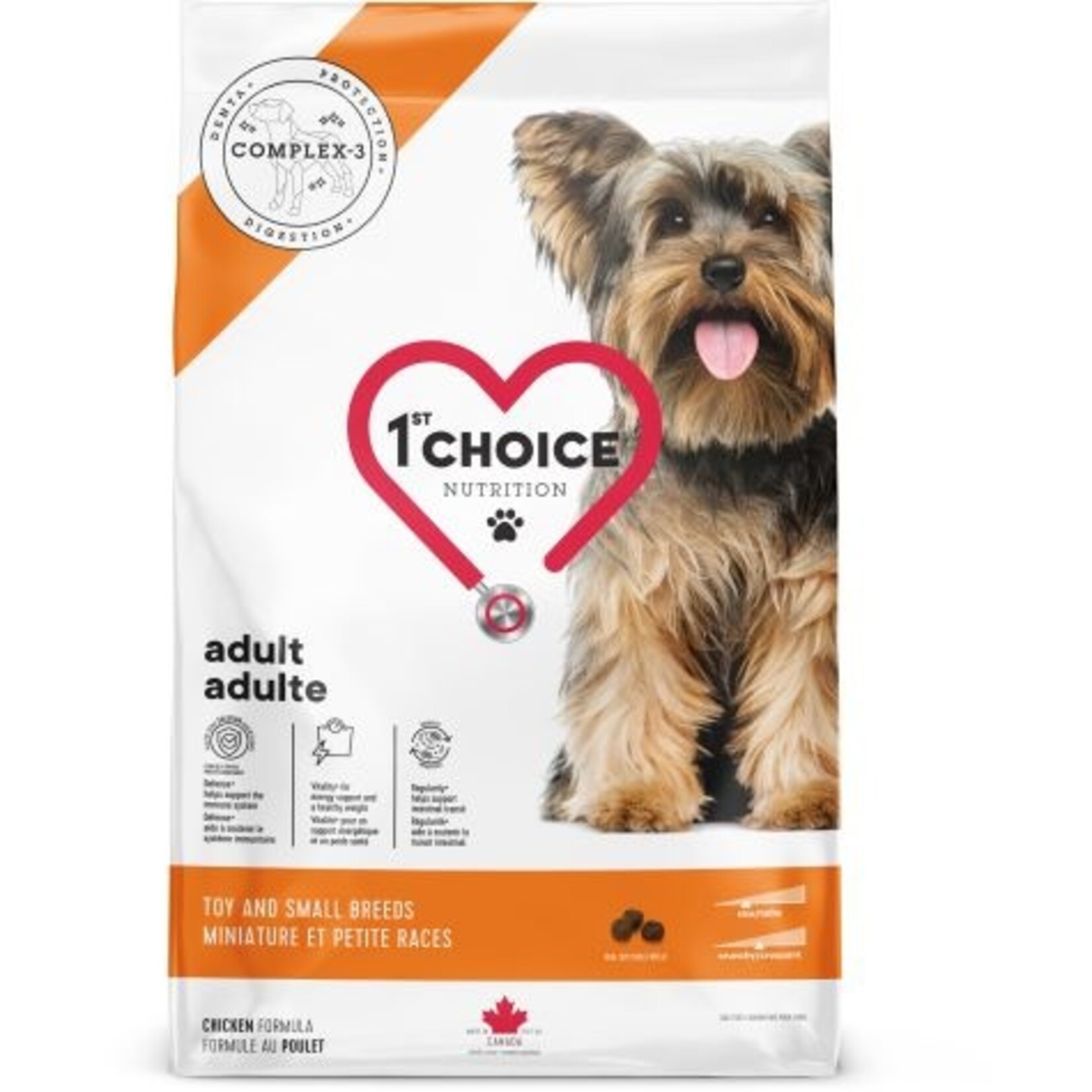 1St Choice Nourriture Pour Chien, Adulte, Miniature Et Petite Races - Poulet