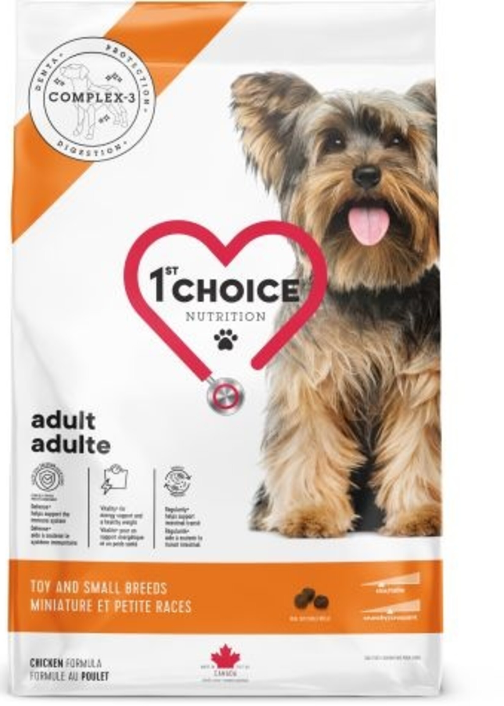 1St Choice Nourriture Pour Chien, Adulte, Miniature Et Petite Races - Poulet
