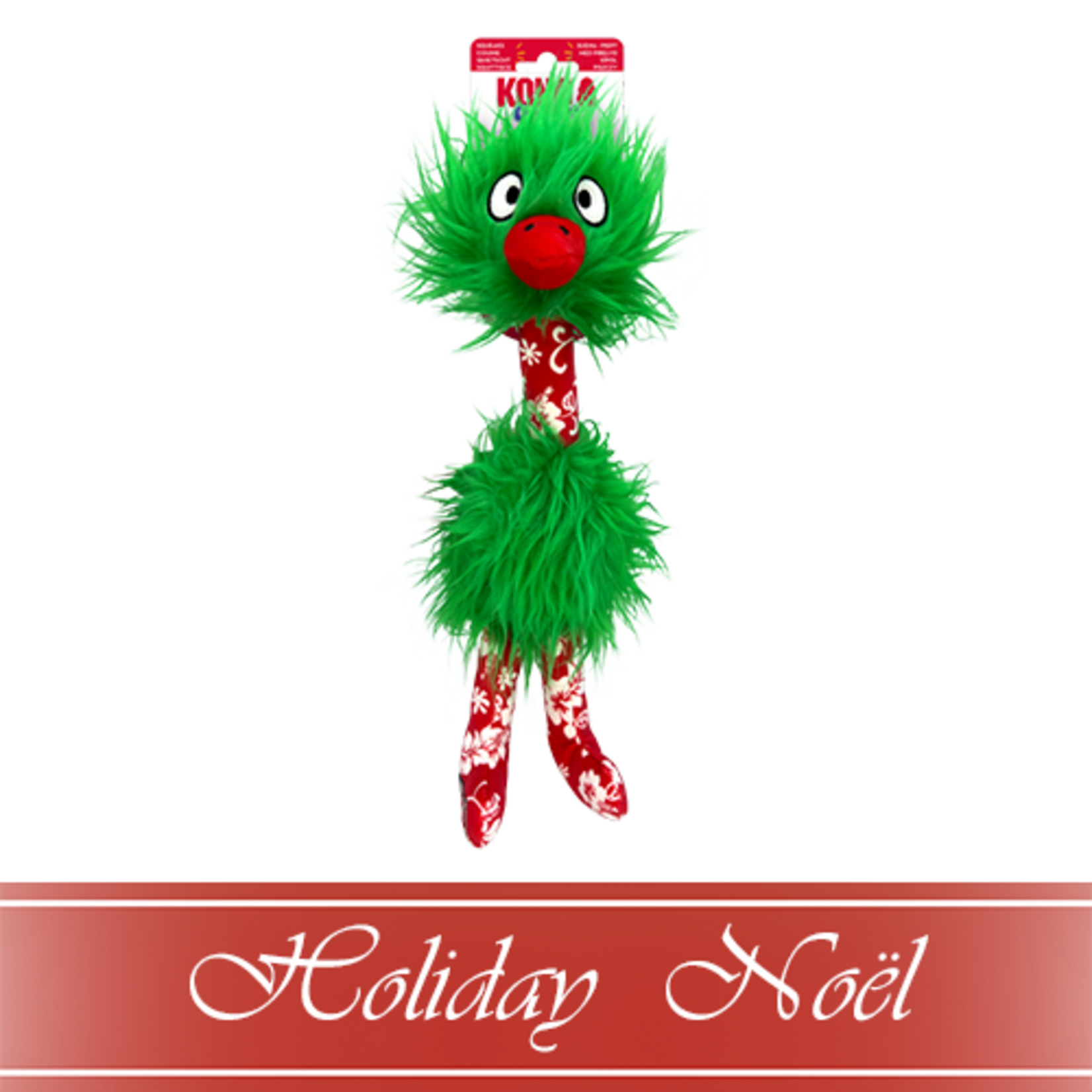 kong Autruche Funky de Noel, jouet pour chien