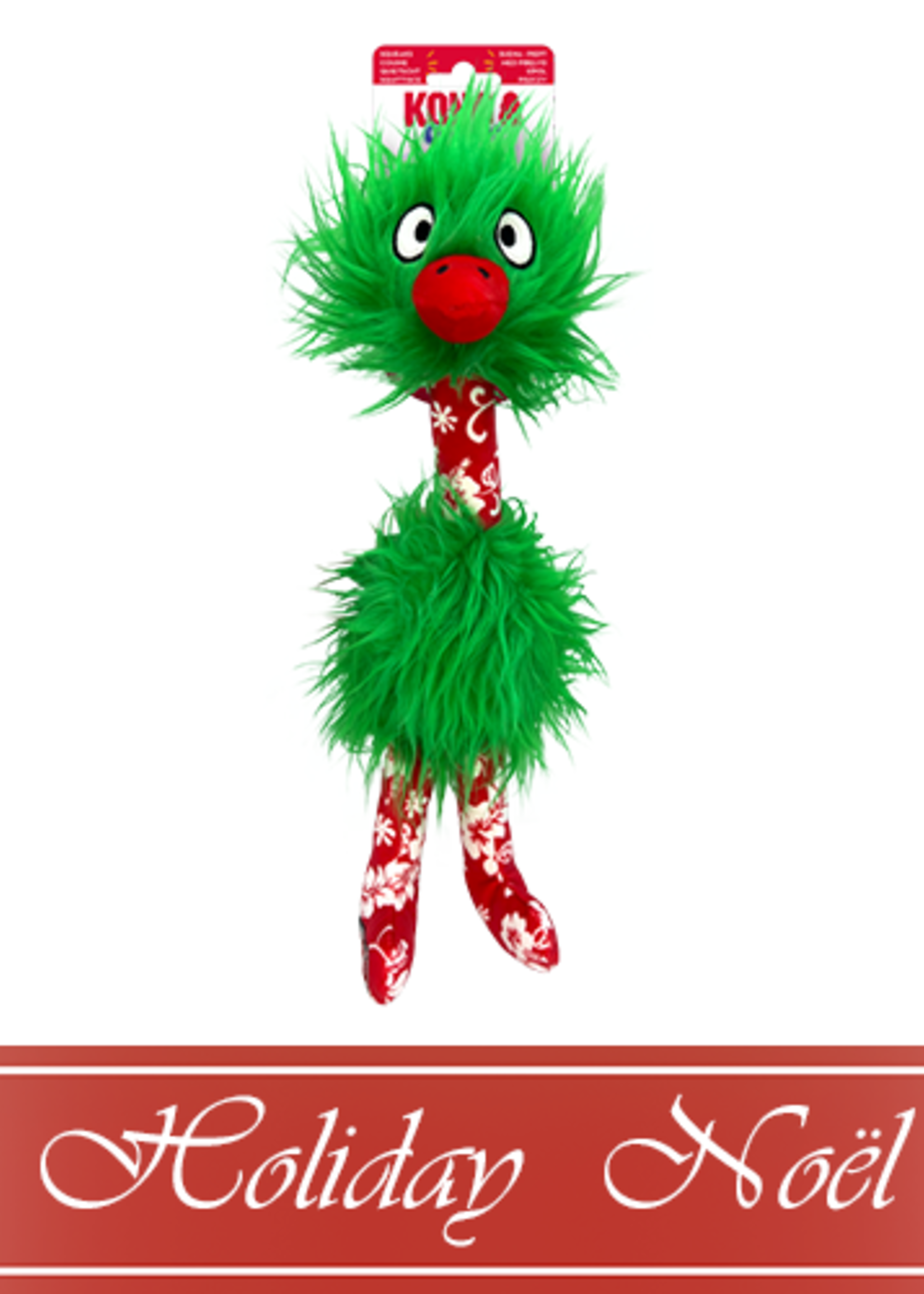 kong Autruche Funky de Noel, jouet pour chien