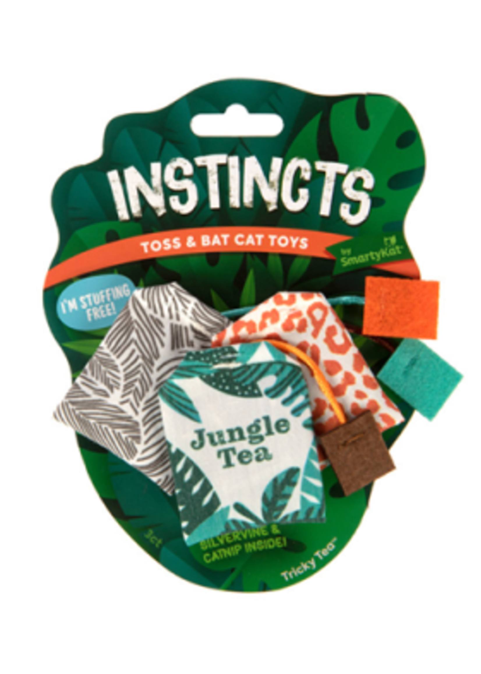 Silvervine & Catnip Filled Toss & Bat Cat Toys