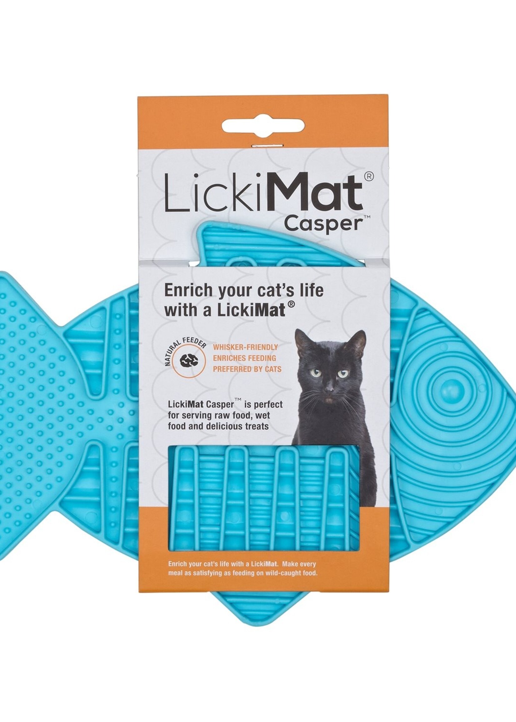 Fish-Shaped Cat Licking Mat – The Perfect Zen Tool