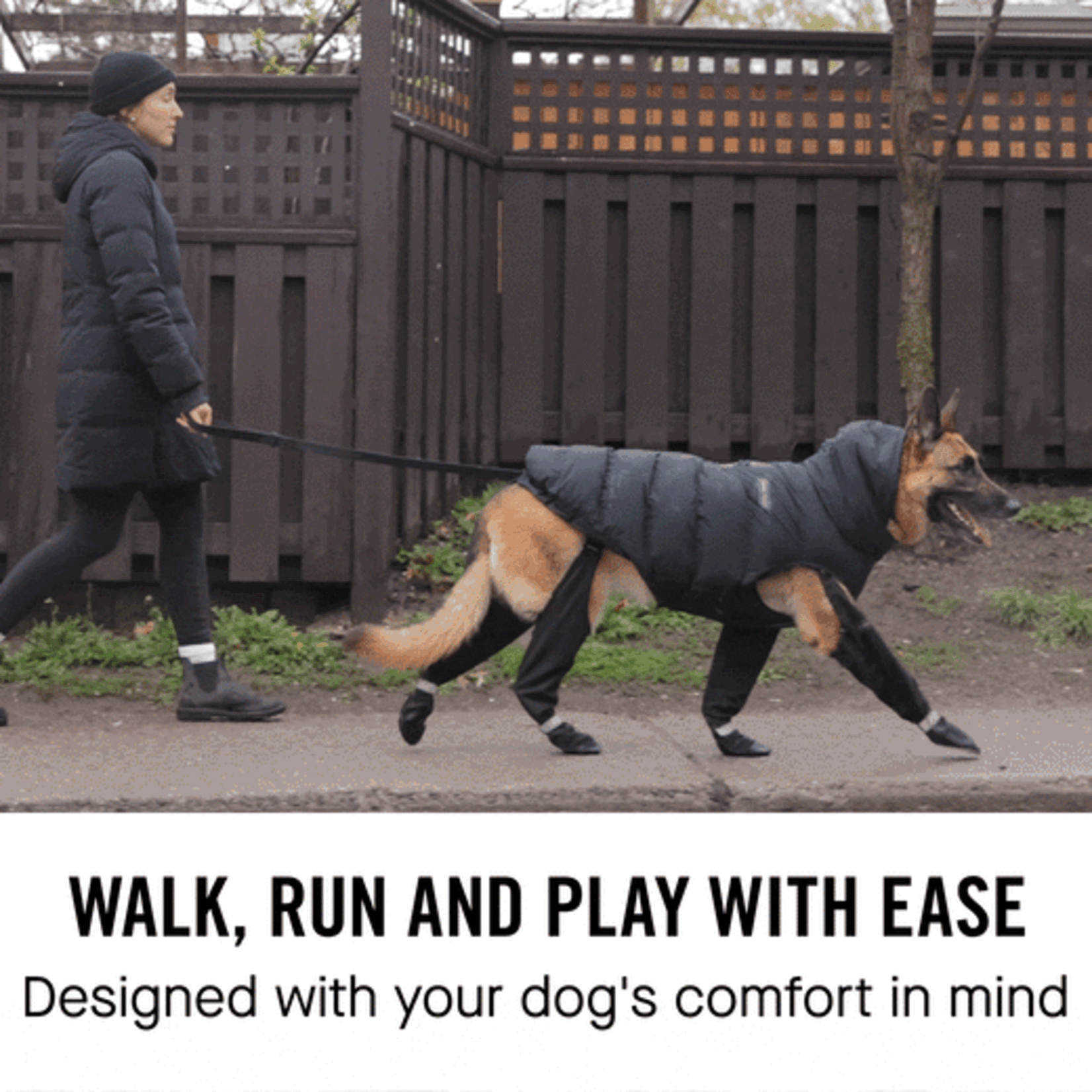 Bottes à bretelles chaudes pour chiens – L’hiver en toute élégance et confort !