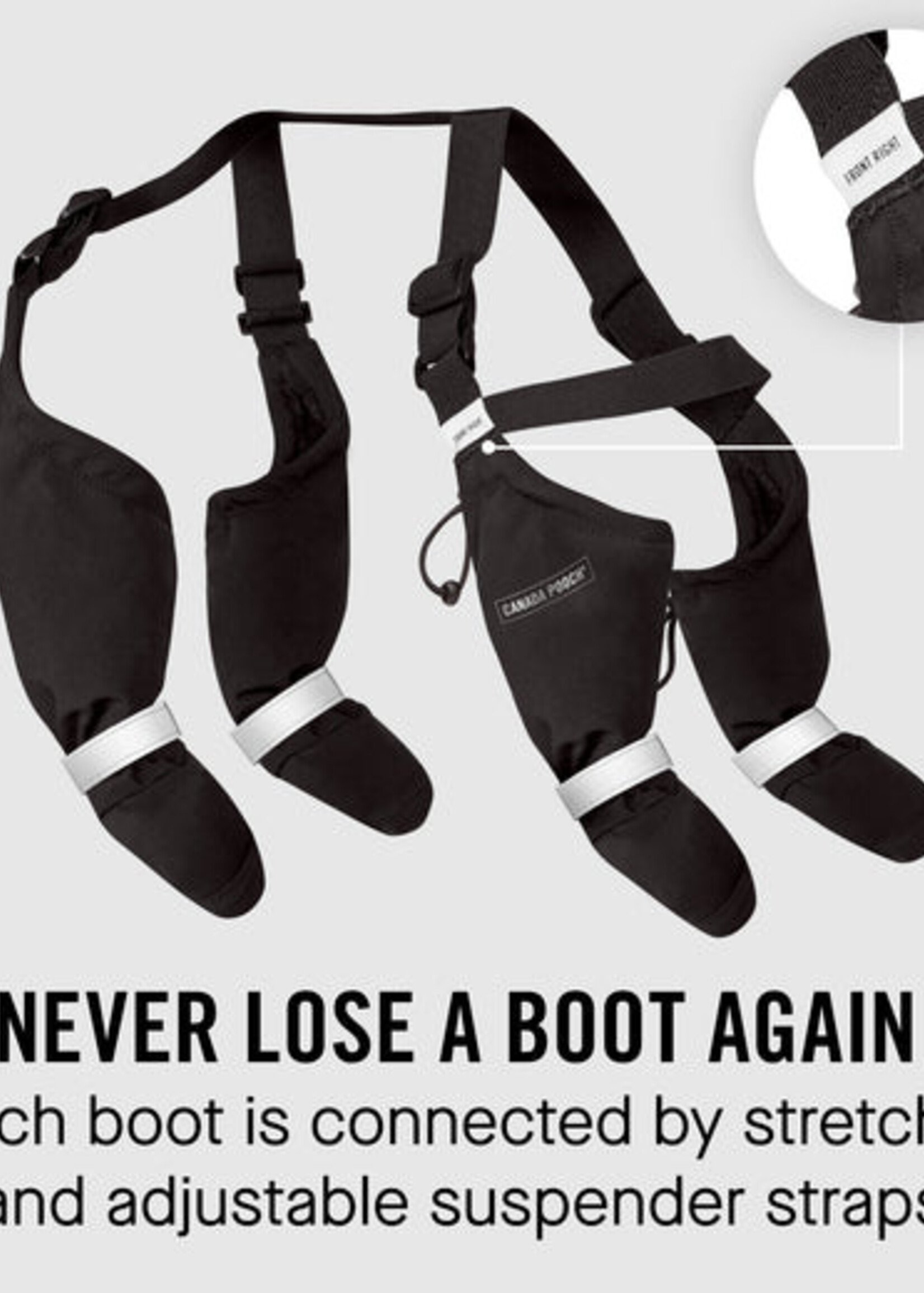 Bottes à bretelles chaudes pour chiens – L’hiver en toute élégance et confort !
