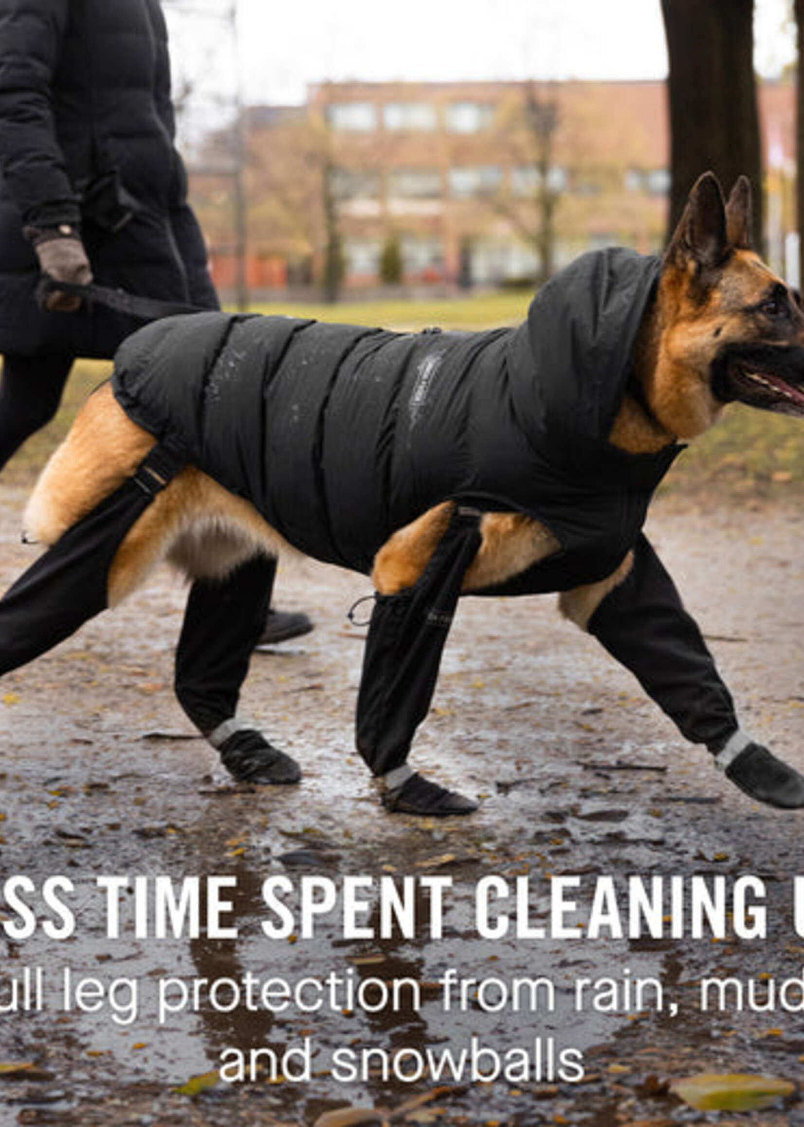 Bottes à bretelles chaudes pour chiens – L’hiver en toute élégance et confort !