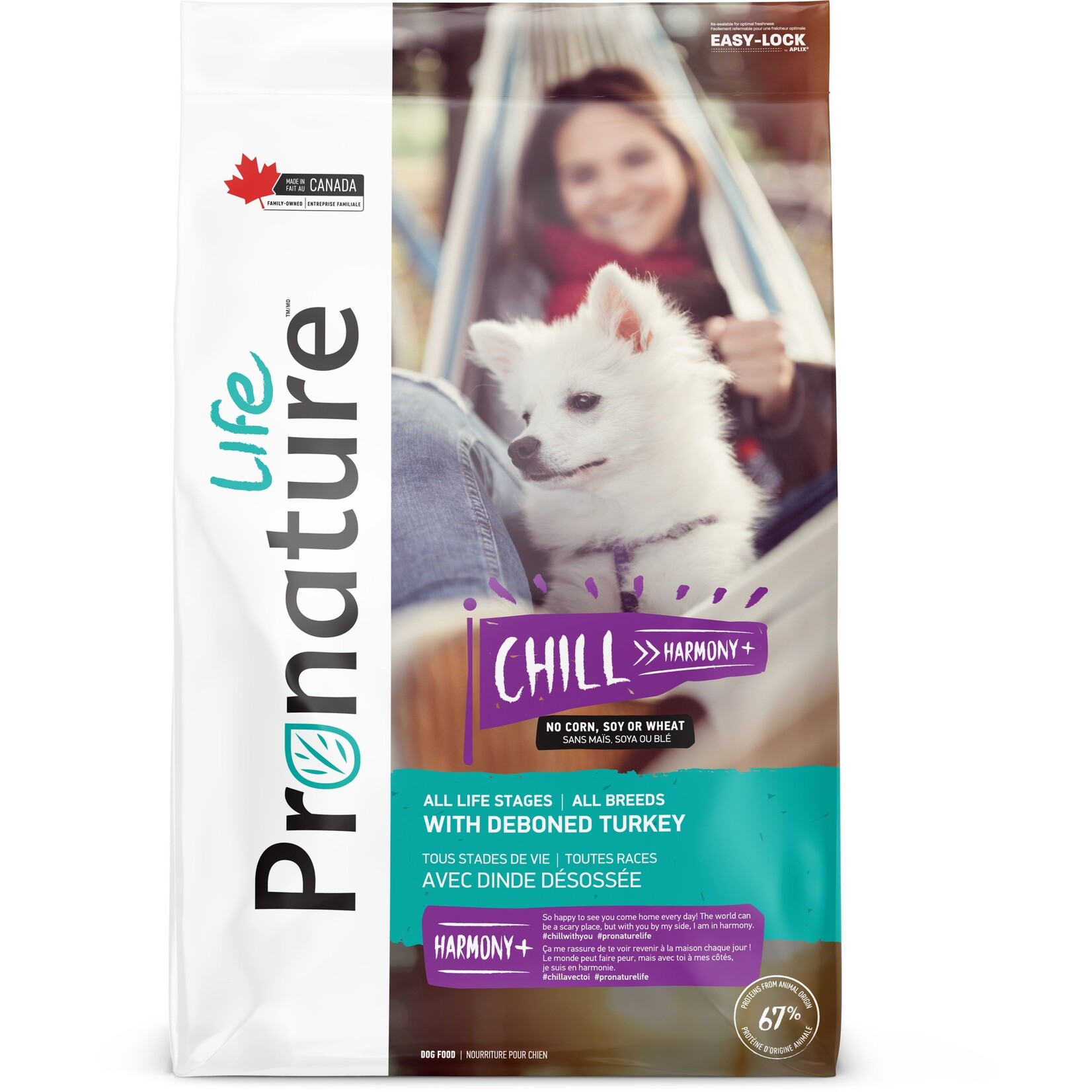 Pronature Life "chill" Nourriture Pour Chien, Toutes Races - Dinde Désossée