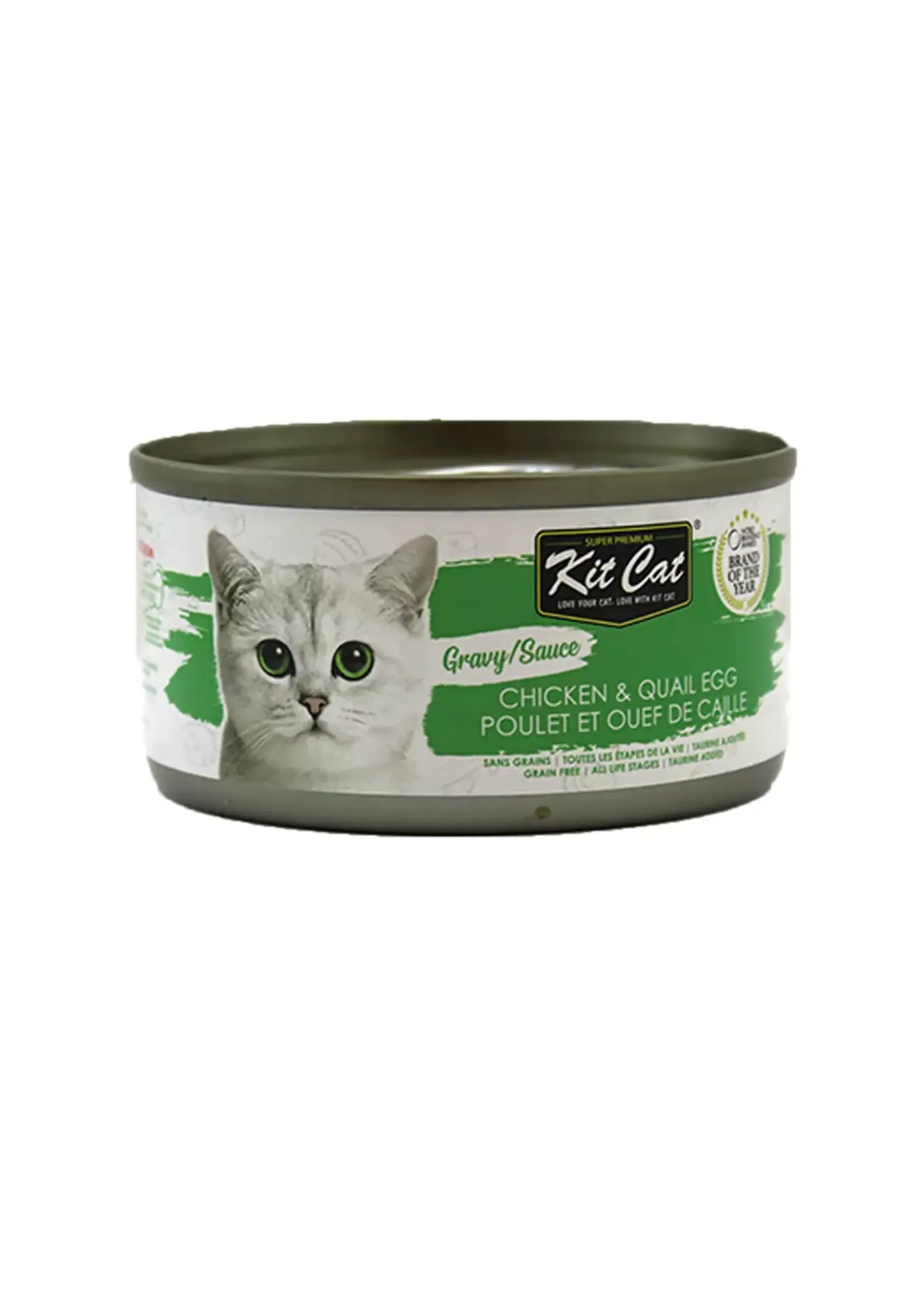Gravy Series Chicken & Quail Egg Wet Cat Food