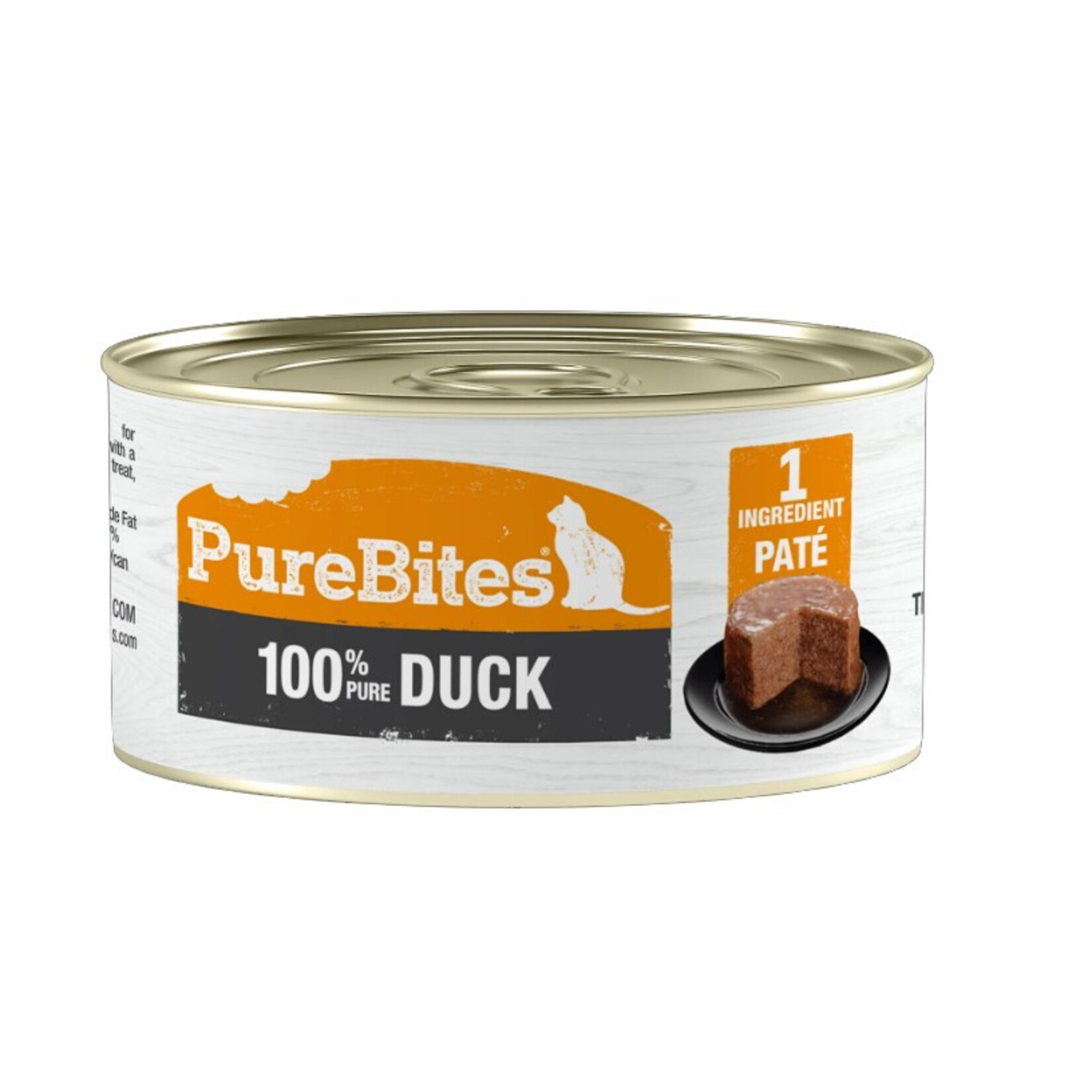 Purebites 100% Pure Duck Paté Wet Cat Food