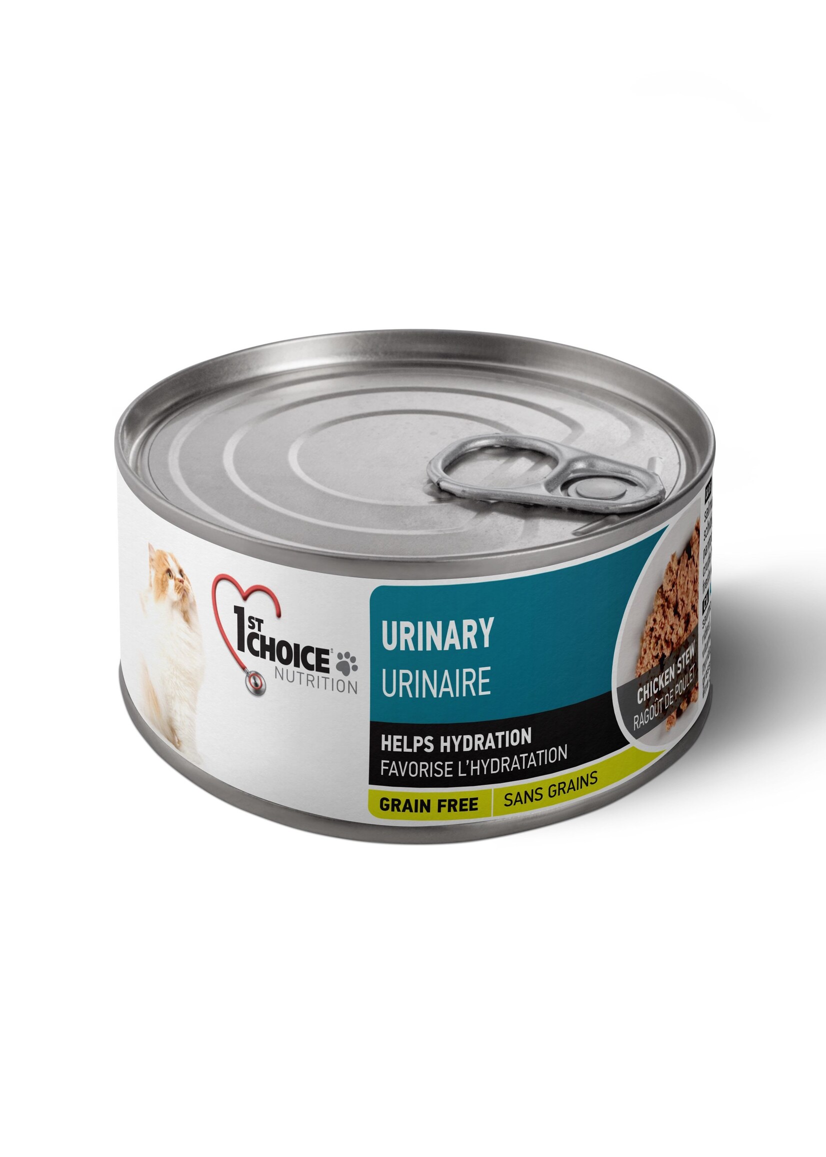 1St Choice Canned Cat Food, Urinary - Grain Free Chicken Stew
