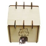 Jouet Rongeur - Maison En Bois 15pcs