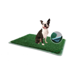 Pot d'intérieur pour chien connectable avec coussin