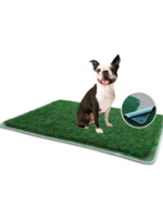 Pot d'intérieur pour chien connectable avec coussin