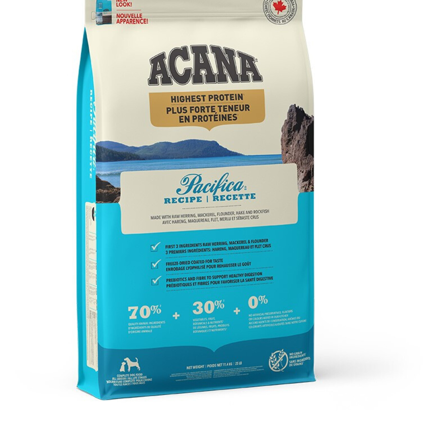ACANA Highest Protein Content, Pacifica Dog food