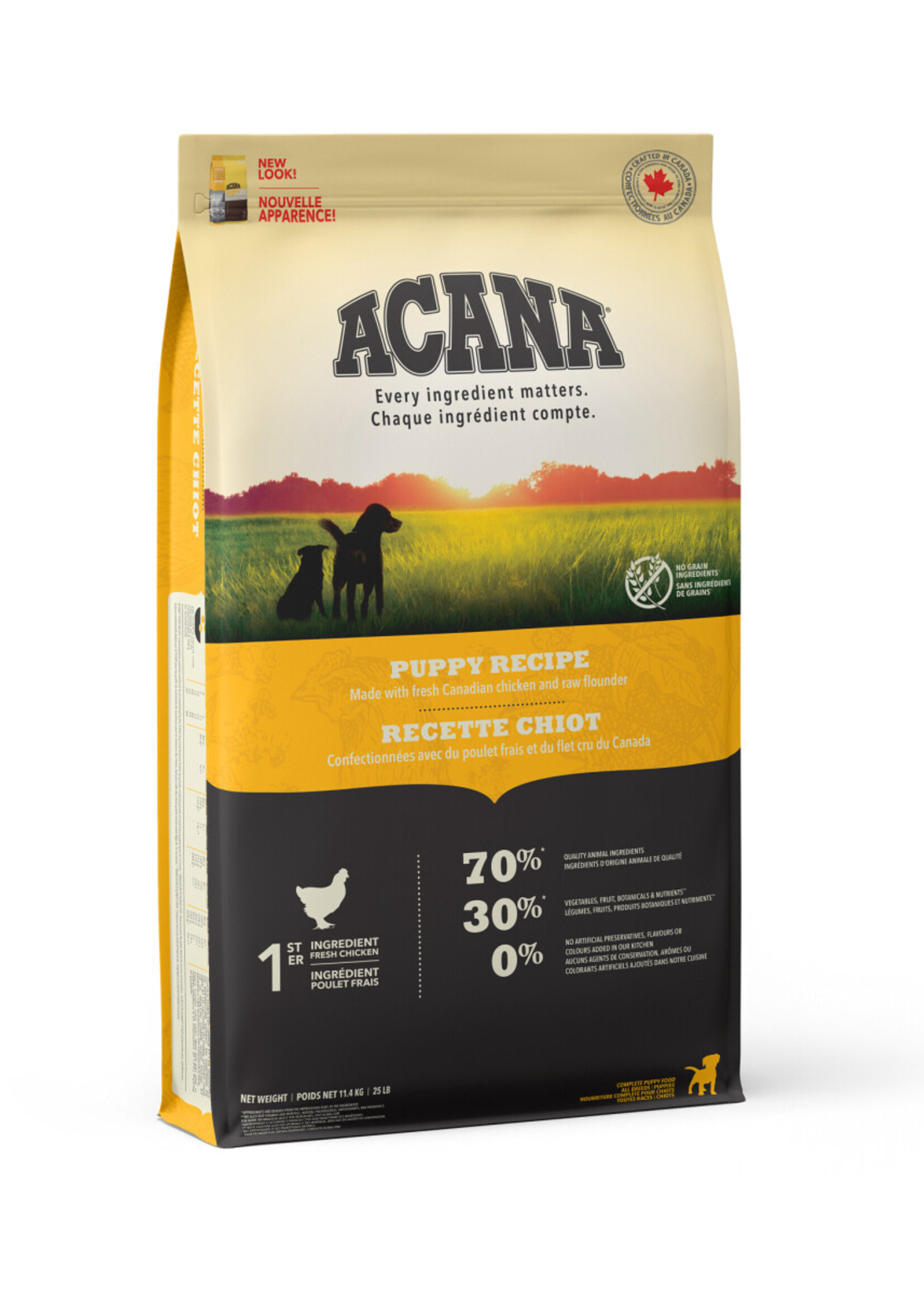 ACANA Recette de chiot NOURRITURE SÈCHE POUR CHIENS