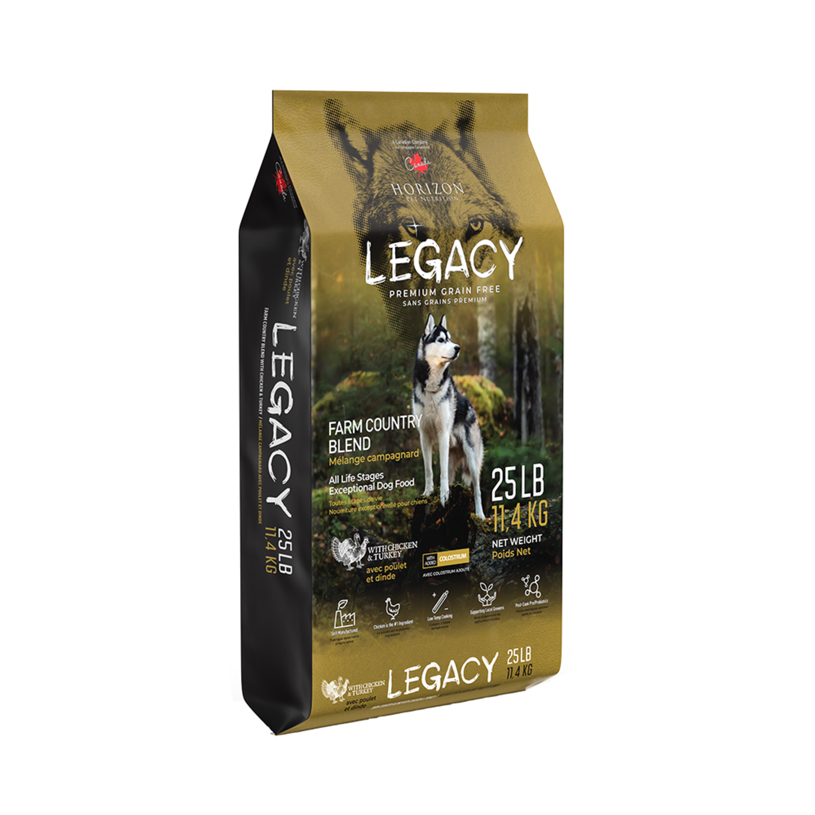 LEGACY HORIZON PET NUTRITION© LEGACY MÉLANGE CAMPAGNARD, NOURRITURE POUR CHIENS