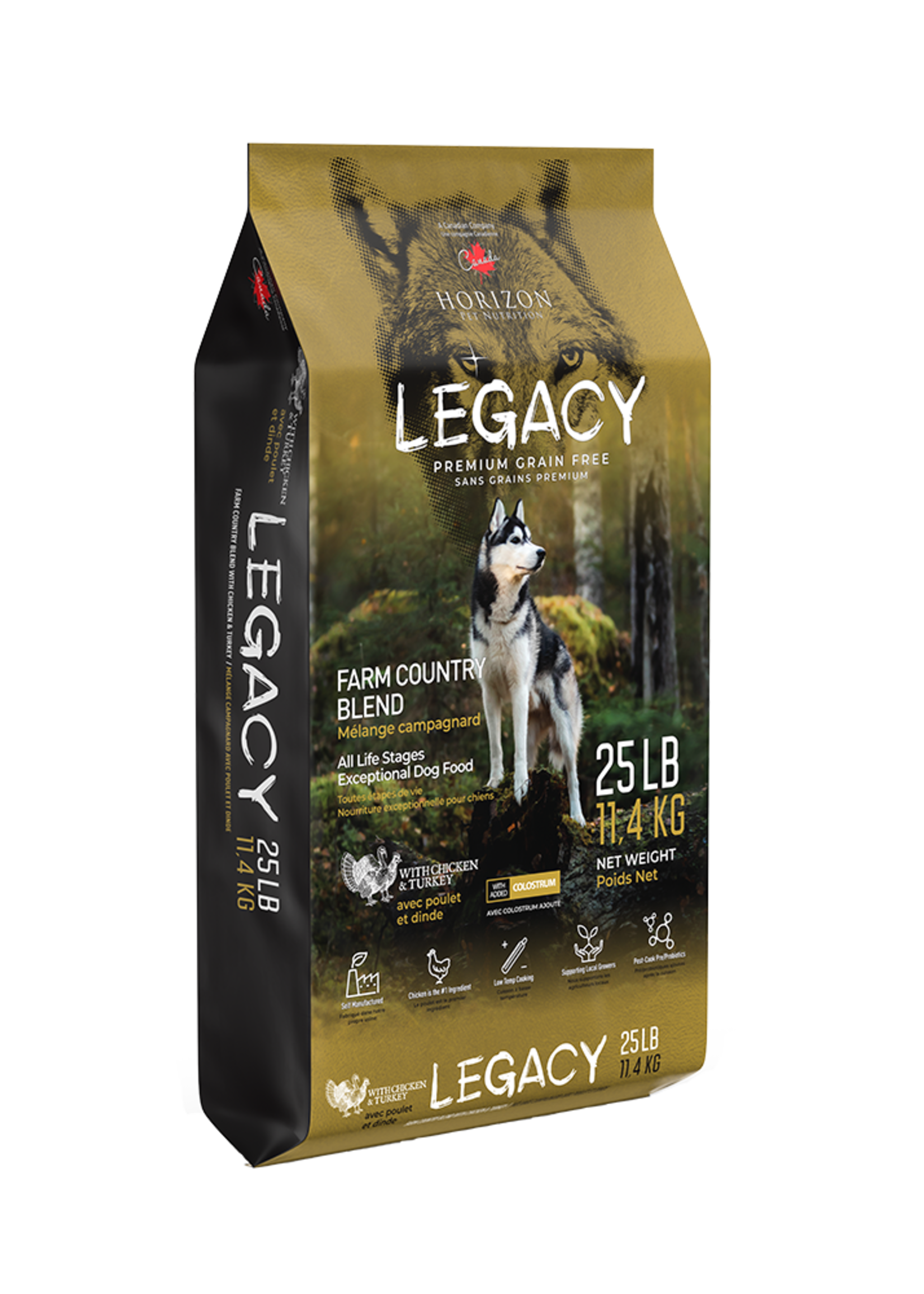 LEGACY HORIZON PET NUTRITION© LEGACY MÉLANGE CAMPAGNARD, NOURRITURE POUR CHIENS