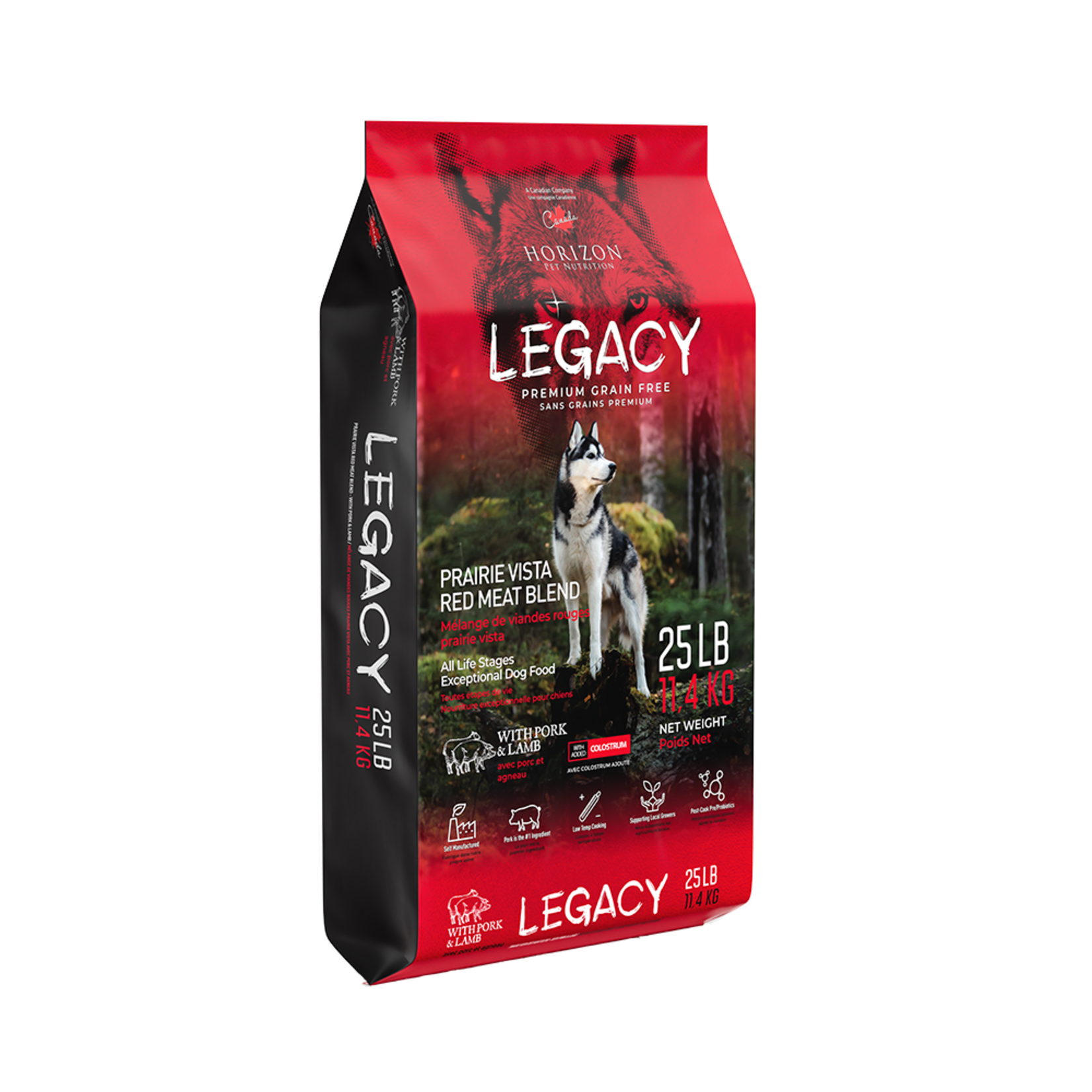 Horizon Legacy Mélange de viandes rouges prairie vista Nourriture pour chiens